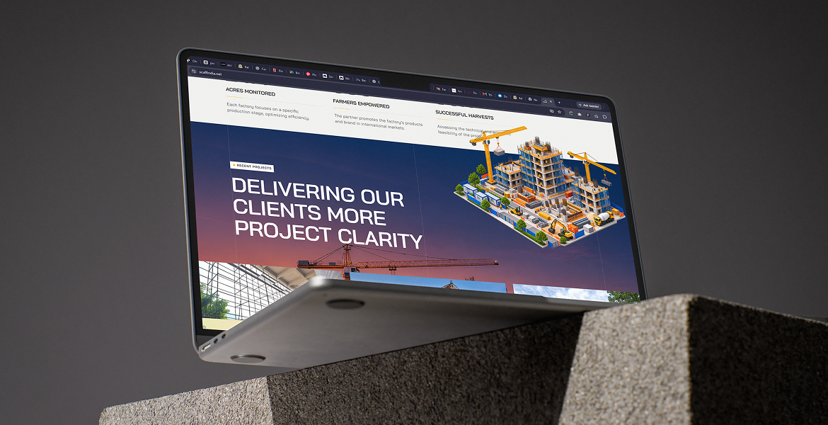 designers4web industrial website design