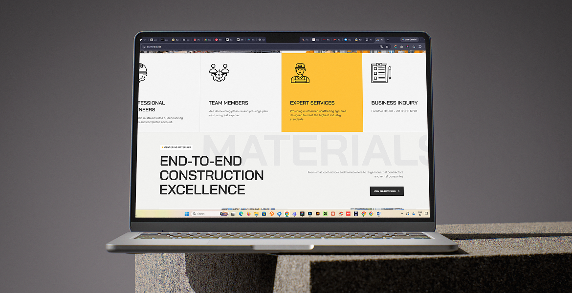 scaffolding website design madurai